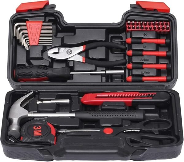 39-Piece Household Tools Kit