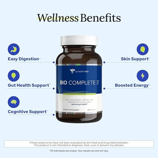 Gundry MD® Bio Complete 3, 3-in-1 Probiotics - Image 4