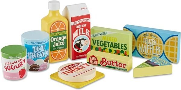 Melissa & Doug Fridge Food Wooden