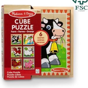 Wooden Cube Puzzle