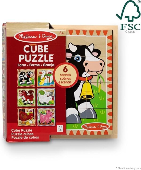Wooden Cube Puzzle